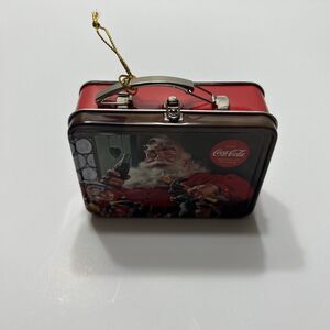 Vintage Coca Cola Lunch Box Ornament